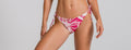 Tie Side Cheeky Broekje Berry Shadow in Bloom