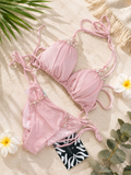 Femperium By PD Blush Pearl Triangel Bikini