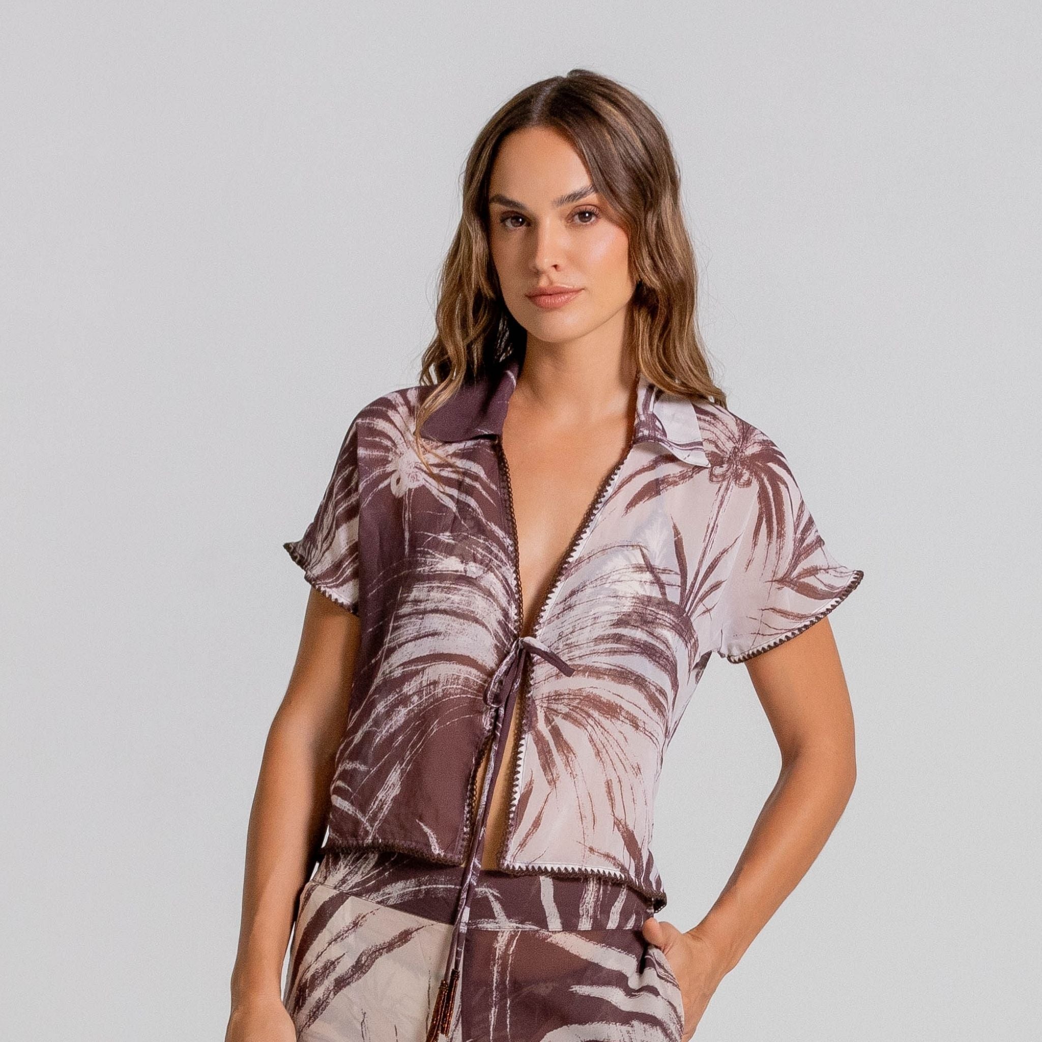 Relaxed Shirt Palms Breeze