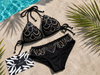 Femperium By PD Midnight Glam Triangel Top