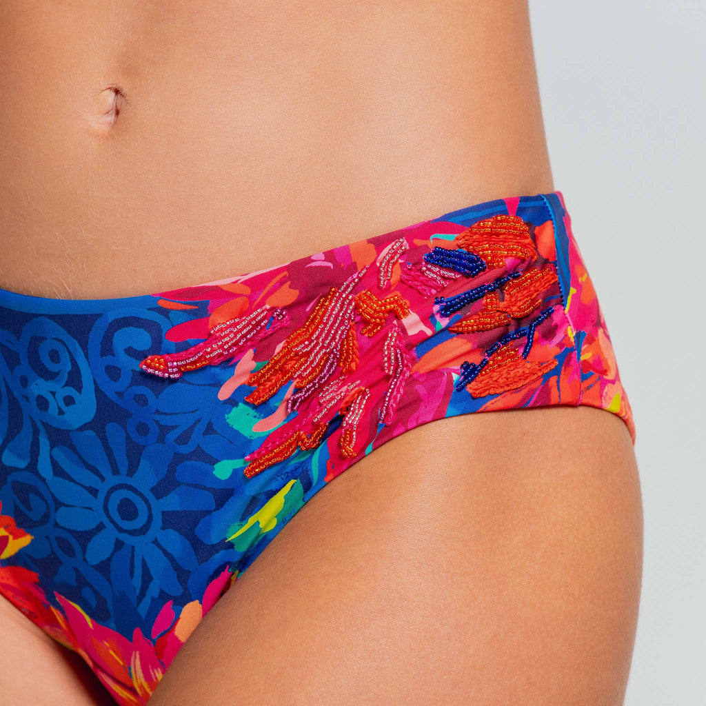 Cosita Linda Halter Bikini Sun Set Fiesta Dahlia