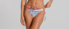 Tie Side Cheeky broekje Floral Whisper