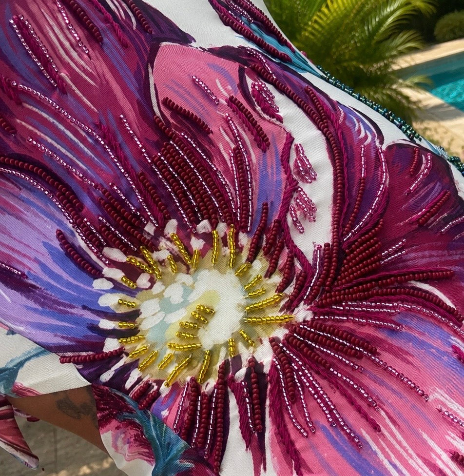 Badpak Bandeau Bloomberry Luxe